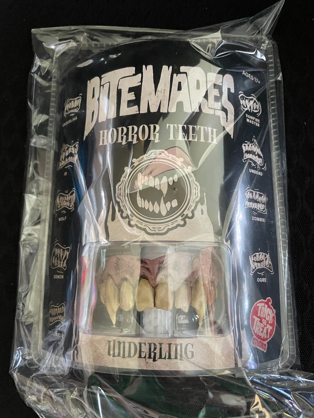 TRICK OR TREAT BITEMARES VAMPIRE UNDERLYING MONSTER HORROR TEETH COSTUME MACG109